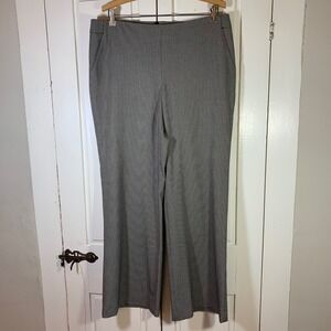 NYDJ Womens Houndstooth Ankle Bootcut Lift Tuck Dress Pants‎ Size 12P Petite
